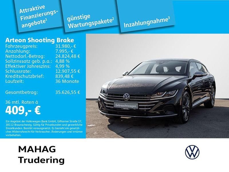 Schwarz Gebraucht 2023 VW Arteon Elegance Limousine | 31.980 € (Fairer Preis) - Bild 1/2