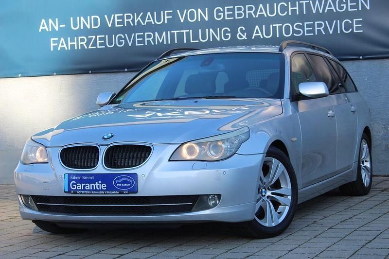 Silber Gebraucht 2008 BMW 520 Lifestyle Kombi | 5.490 € (Fairer Preis) - Bild 1/4