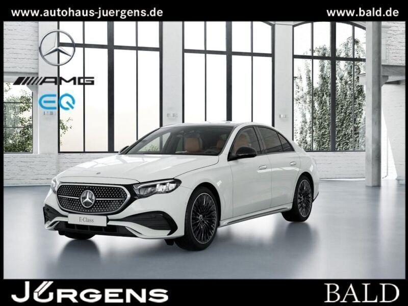 Unilack polarweiß Gebraucht 2024 Mercedes E200 AMG Limousine | 63.880 € - Bild 1/4