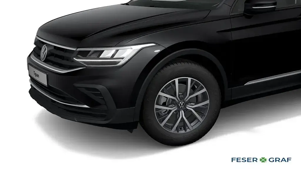 Gebraucht VW Tiguan Life 150 PS (110 kW) 2022 Deep black perleffekt SUV