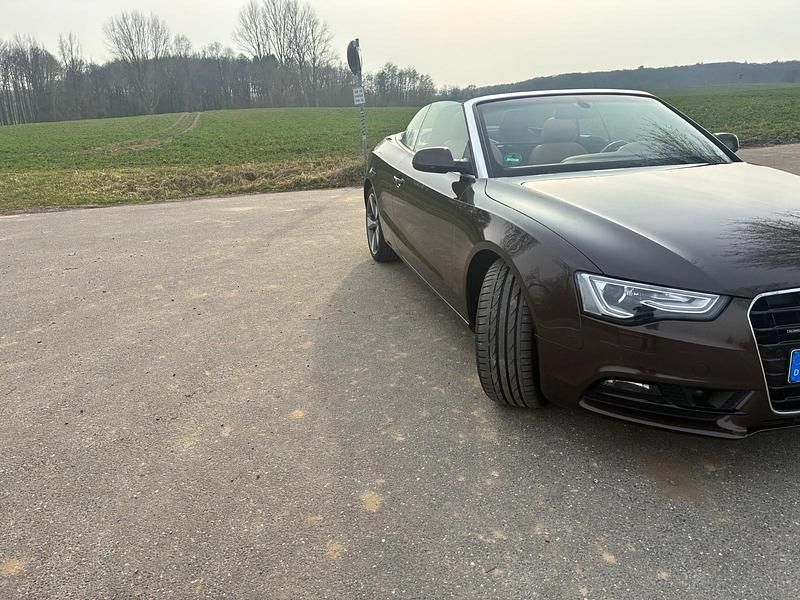 Gebraucht Audi A5 Cabriolet 190 PS (139 kW) 2015 Braun Cabrio