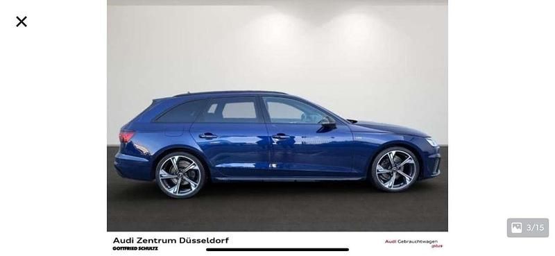 Blau Gebraucht 2022 Audi A4 Ambiente Kombi | 25.500 € (Teuer) - Bild 1/4