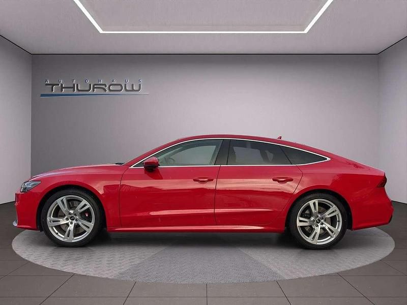 Gebraucht Audi S7 Sportback Sport 344 PS (253 kW) 2022 Tangorot metallic Kleinwagen