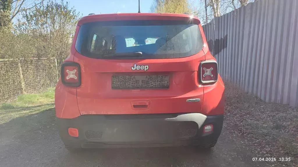 Gebraucht Jeep Renegade Longitude 120 PS (88 kW) 2019 Rot SUV