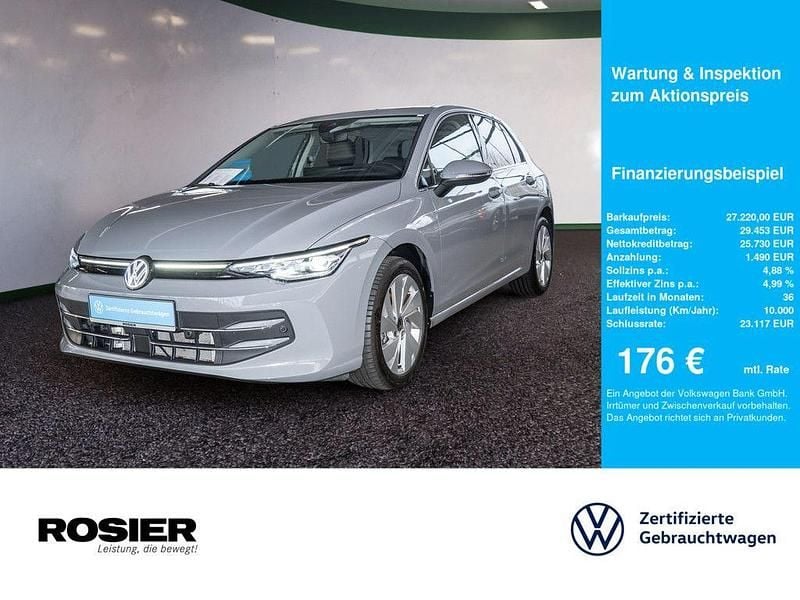 Gebraucht VW Golf VIII Style 150 PS (110 kW) 2025 Grau / mondstein grau Limousine