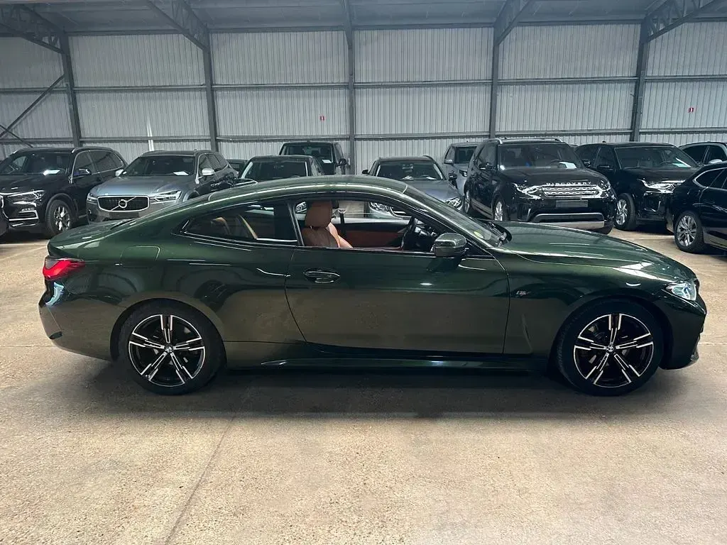 Gebraucht BMW 420 Coupé M Sport 163 PS (119 kW) 2021 Grün Coupé