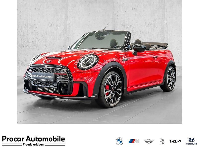Chili (solar) red Gebraucht 2022 Mini John Cooper Works Cabriolet Cabrio | 33.495 € (Fairer Preis) - Bild 1/4