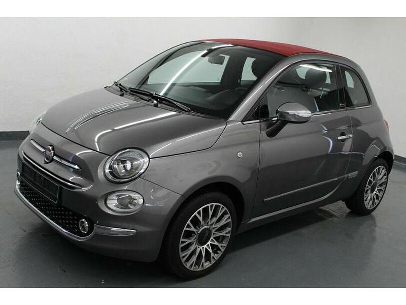 Pompei grau met. (metallic) Gebraucht 2020 Fiat 500C Star Cabrio | 14.799 € (Etwas zu teuer) - Bild 1/4