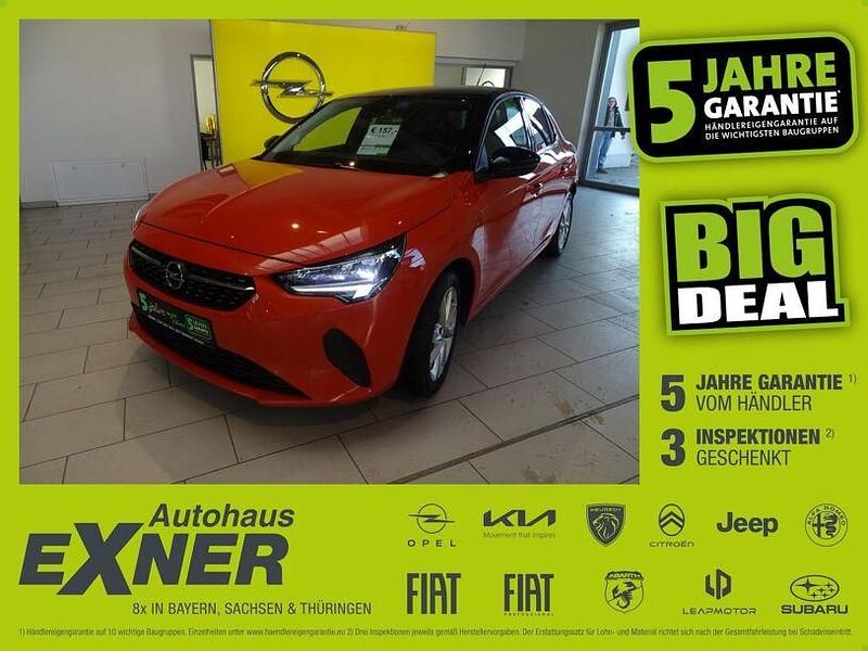 Gebraucht Opel Corsa Elegance 75 PS (55 kW) 2022 Power orange / dach schwarz Kleinwagen