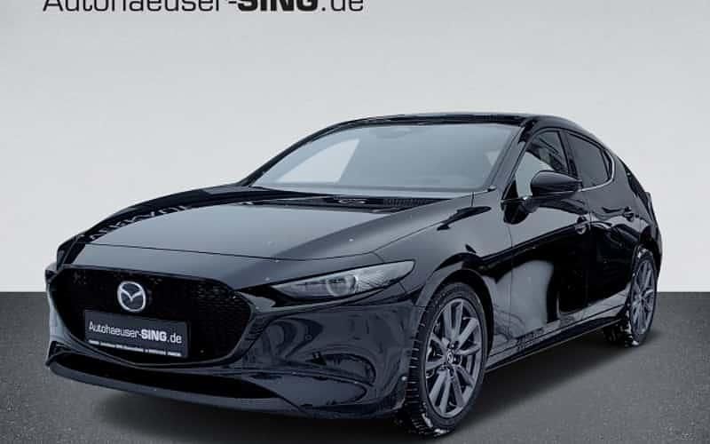 Schwarz Gebraucht 2024 Mazda 3 Exclusive Limousine | 24.290 € (Fairer Preis) - Bild 1/4