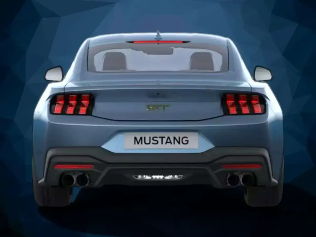 Ny Ford Mustang GT Fastback 446 HK (328 kW) 2026 Blå Coupe
