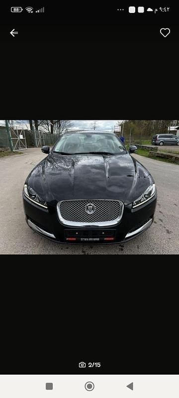 Gebraucht Jaguar XF 240 PS (176 kW) 2011 Schwarz Limousine