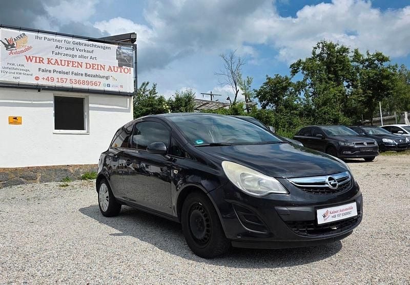 Gebraucht Opel Corsa Edition 69 PS (50 kW) 2013 Schwarz Kleinwagen