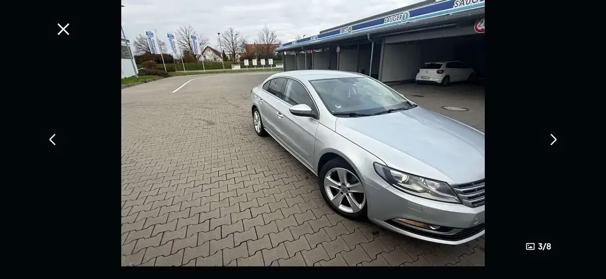 Gebraucht VW CC 150 PS (110 kW) 2015 Silber Limousine