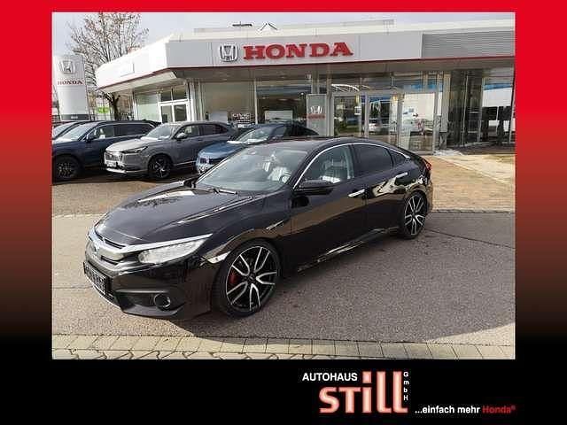 Burgundy black pearl Gebraucht 2018 Honda Civic Executive Limousine | 15.480 € (Fairer Preis) - Bild 1/4