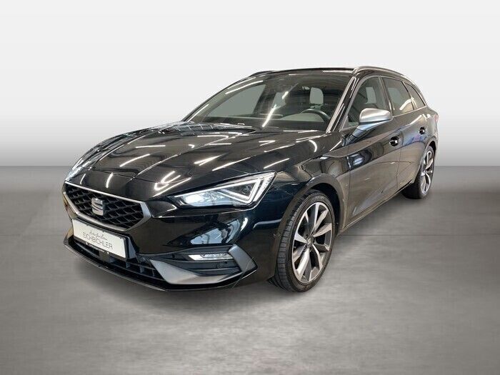 Midnight schwarz Gebraucht 2022 Seat Leon FR-Line Kombi | 23.860 € (Fairer Preis) - Bild 1/4