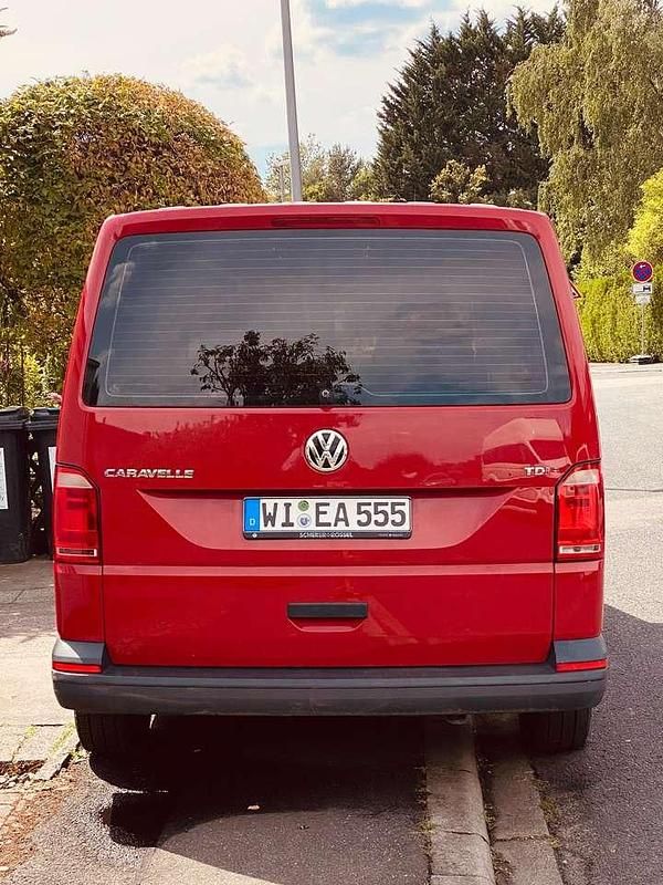 Gebraucht VW T6 150 PS (110 kW) 2016 Rot Van