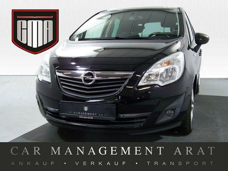 Schwarz Gebraucht 2011 Opel Meriva Design Edition Van / Kleinbus | 5.888 € (Fairer Preis) - Bild 1/4