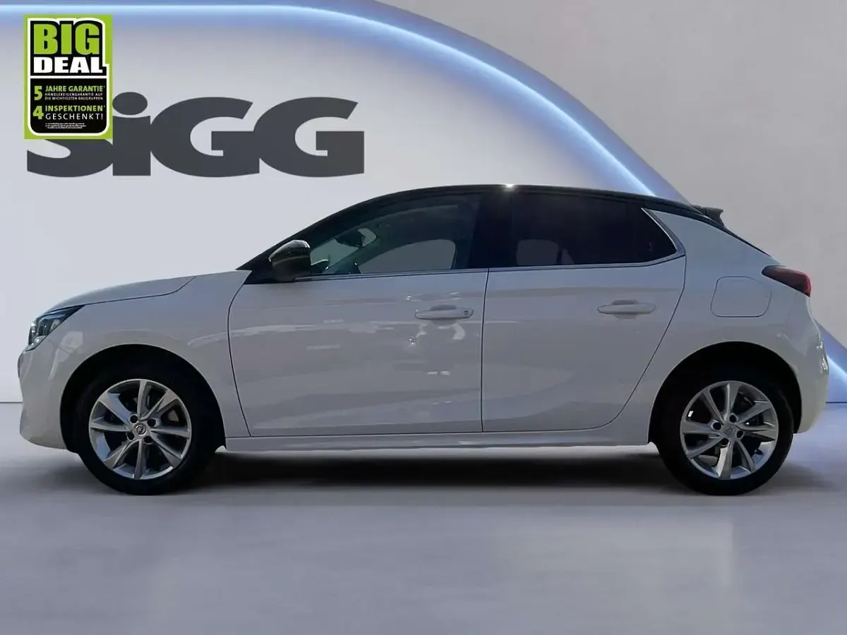 Gebraucht Opel Corsa Elegance 101 PS (74 kW) 2022 Jade weiss Kleinwagen