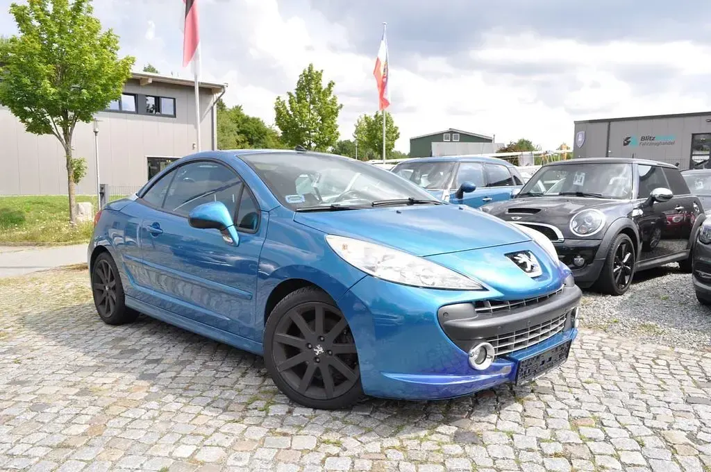 Gebraucht Peugeot 207 CC Platinum 150 PS (110 kW) 2008 Blau Cabrio