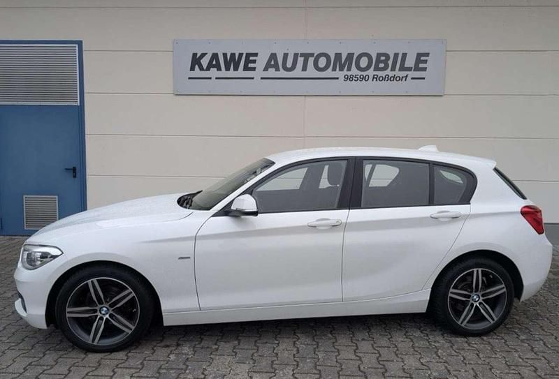 Gebraucht BMW 118 Sport Line 136 PS (100 kW) 2018 Weiß Kleinwagen