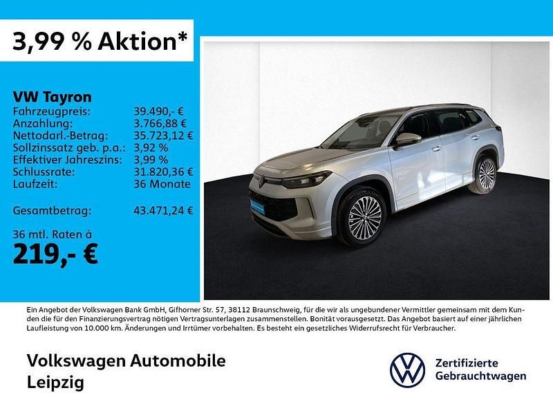 Gebraucht VW Tayron Life 193 PS (141 kW) 2025 Silber SUV