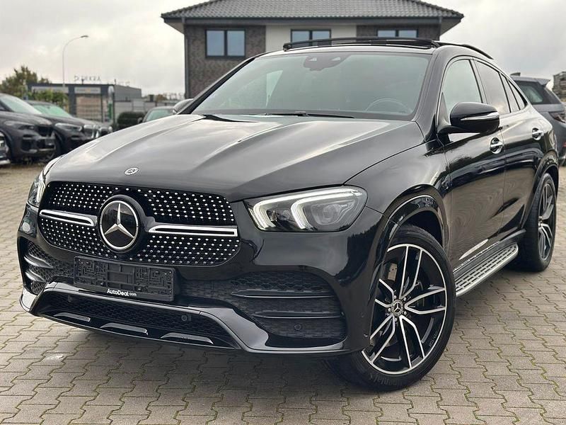 Schwarz Gebraucht 2022 Mercedes GLE350 AMG line Coupé | 74.375 € (Etwas zu teuer) - Bild 1/4