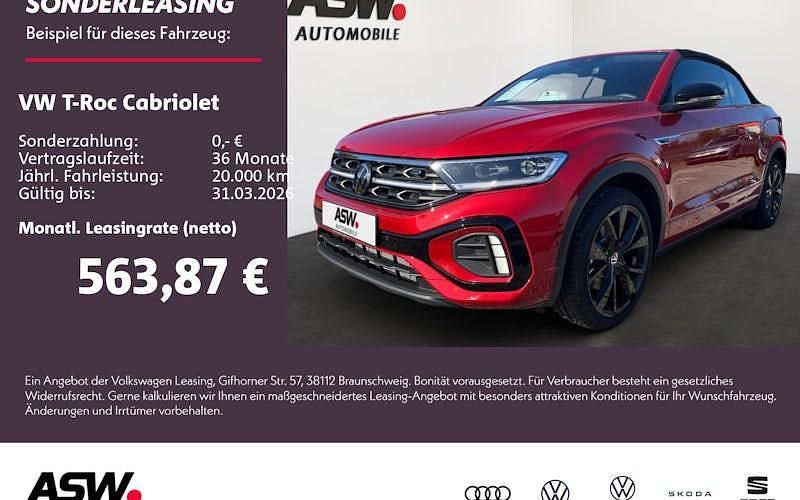 Neu VW T-Roc R-line 150 PS (110 kW) 2025 Rot SUV