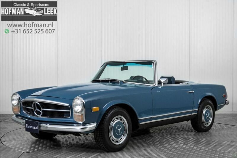 Blau Gebraucht 1969 Mercedes SL280 Cabrio | 74.900 € - Bild 1/4