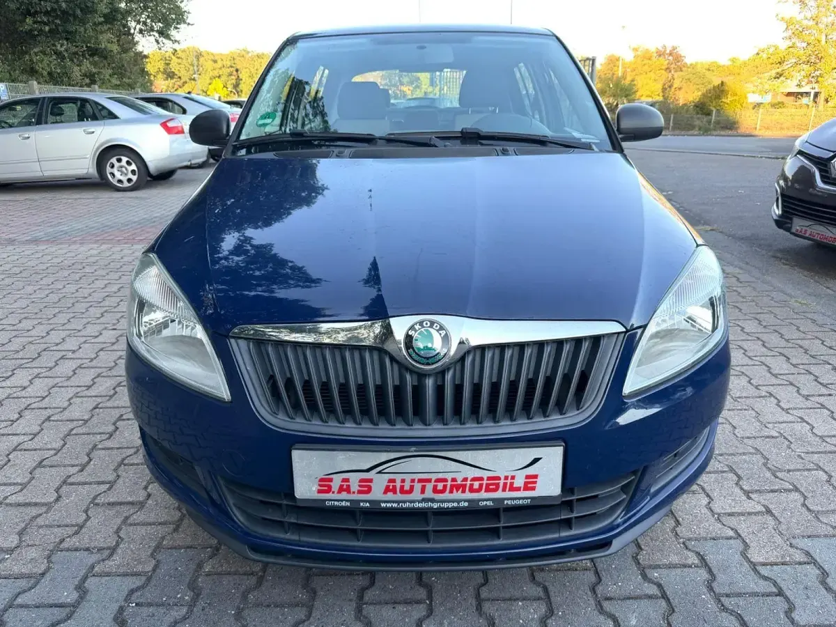 Gebraucht Skoda Fabia Special 60 PS (44 kW) 2011 Blau Kleinwagen