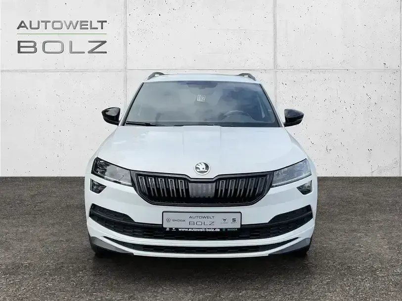 Gebraucht Skoda Karoq SportLine 150 PS (110 kW) 2021 Weiss SUV
