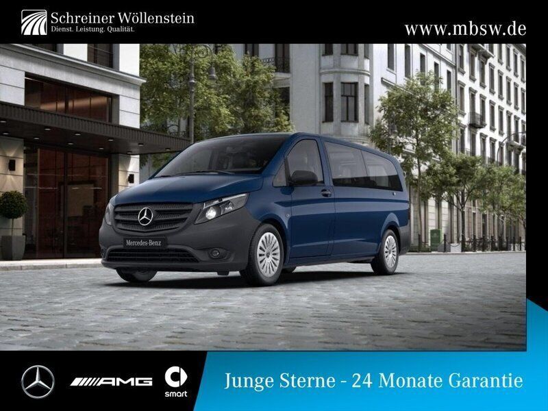 Stahlblau Gebraucht 2021 Mercedes Vito Van / Kleinbus | 33.903 € (Fairer Preis) - Bild 1/4