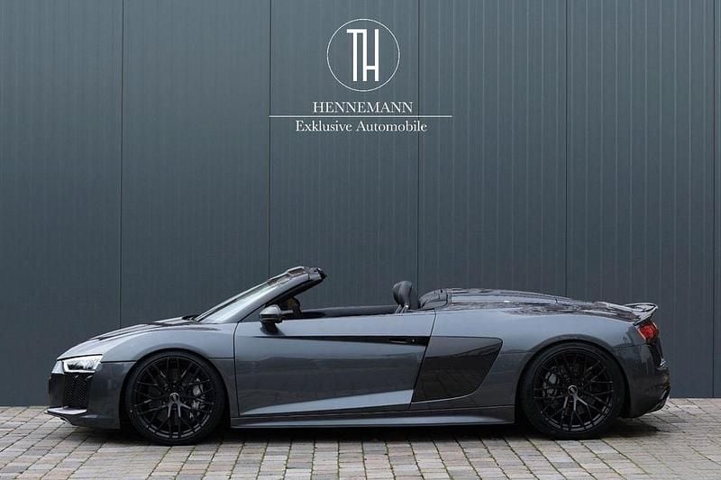Gebraucht Audi R8 Spyder Sport 610 PS (448 kW) 2018 Daytonagrau perleffekt Cabrio