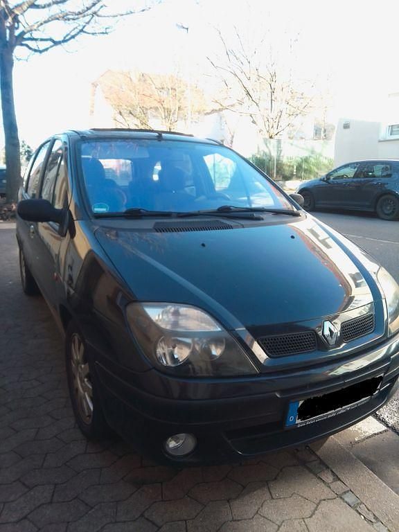 Gebraucht Renault Scénic Expression 107 PS (78 kW) 2002 Schwarz Van / Kleinbus