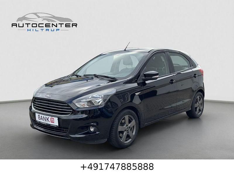 Schwarz Gebraucht 2017 Ford Ka Plus Cool & Sound Edition Kleinwagen | 5.370 € (Guter Preis) - Bild 1/4