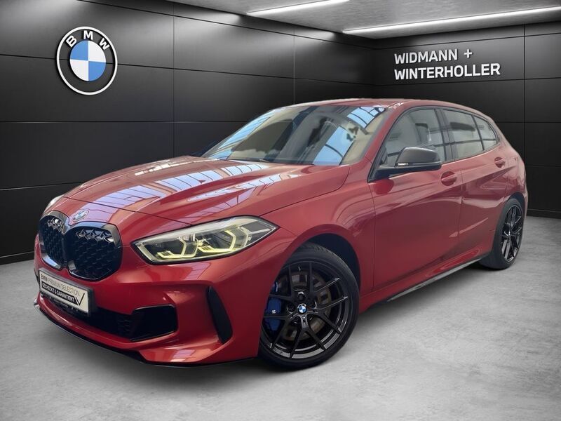 Rot Gebraucht 2020 BMW M135 Comfort Edition Kleinwagen | 34.280 € (Etwas zu teuer) - Bild 1/4