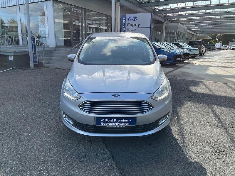 Gebraucht Ford C-MAX Titanium 101 PS (74 kW) 2016 Polarsilber metallic Van / Kleinbus