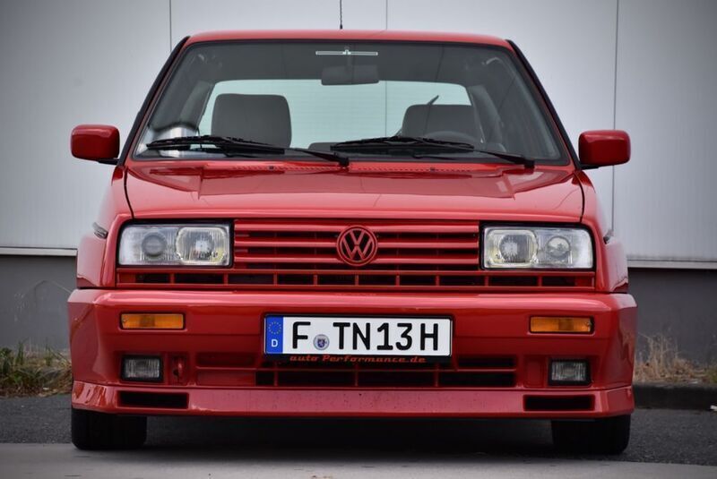 Brugt VW Golf II 160 HK (117 kW) 1990 Rød Hatchback