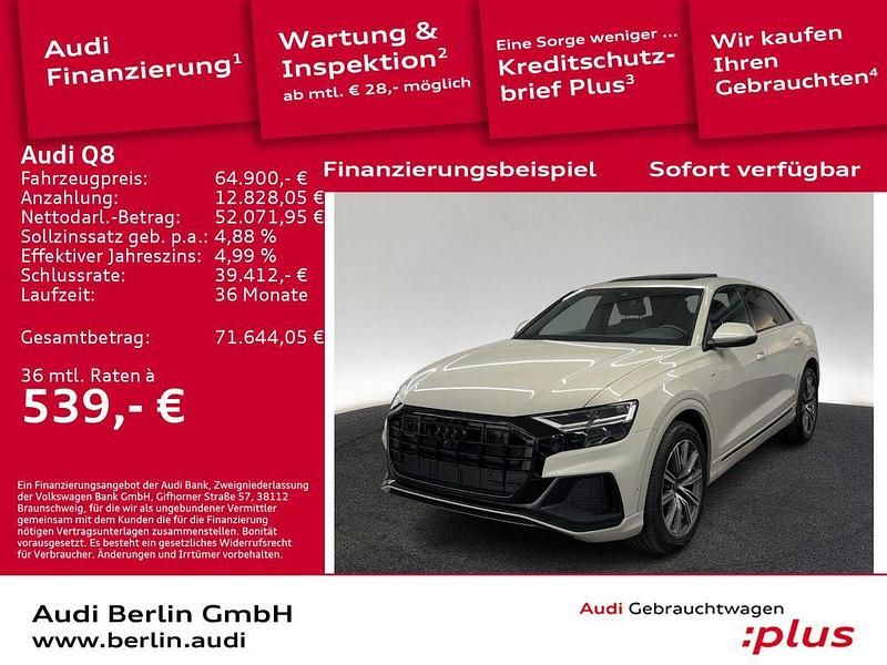 Gebraucht Audi Q8 Ambiente 231 PS (169 kW) 2023 Vikunjabeige metallic SUV