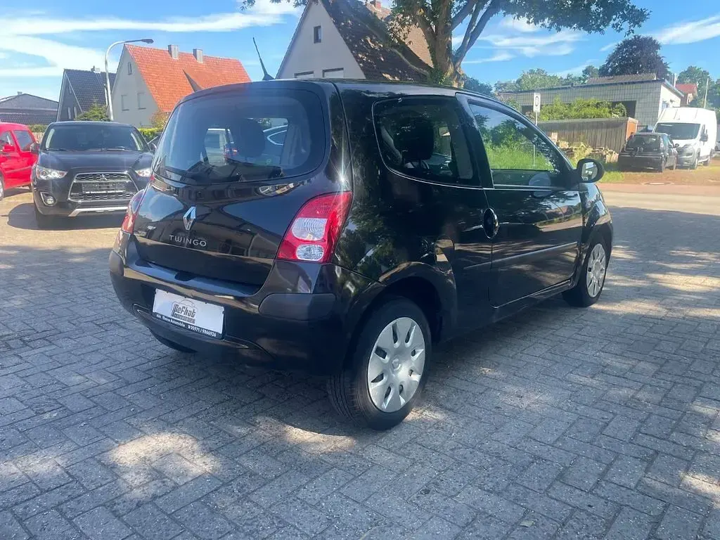 Gebraucht Renault Twingo Authentique 58 PS (42 kW) 2009 Schwarz Kleinwagen