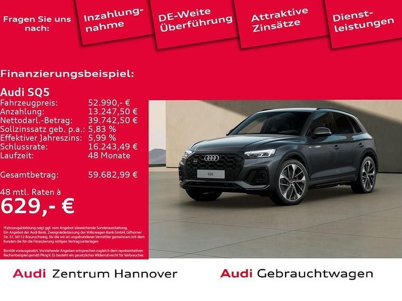 6y daytonagrau perleffekt Gebraucht 2023 Audi SQ5 Sport SUV | 52.990 € (Guter Preis) - Bild 1/4