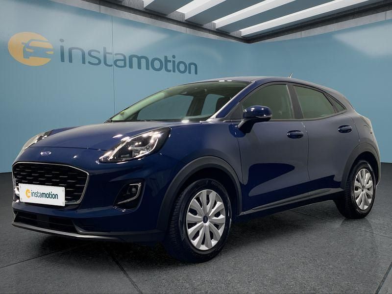 Blau Gebraucht 2021 Ford Puma Gen-E SUV | 17.349 € (Guter Preis) - Bild 1/4