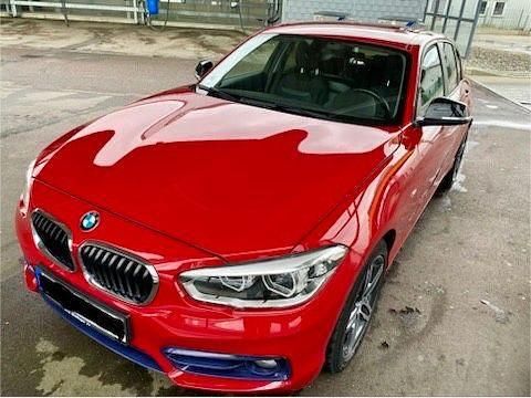Rot Gebraucht 2016 BMW 116 Sport Line Kleinwagen | 8.900 € (Superpreis) - Bild 1/4