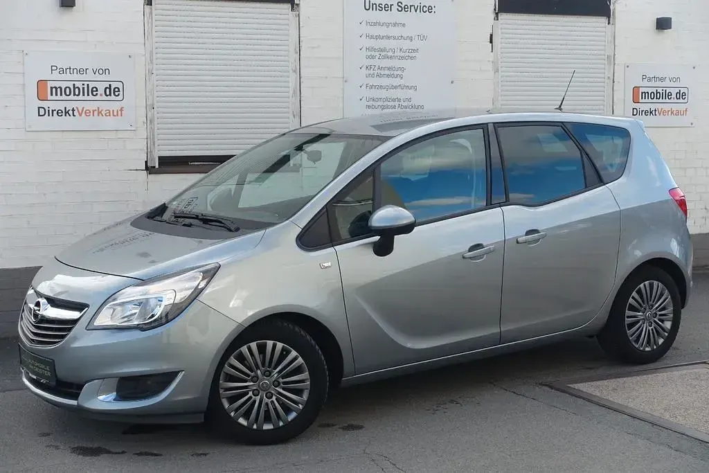 Gebraucht Opel Meriva Active 120 PS (88 kW) 2014 Silber Van / Kleinbus