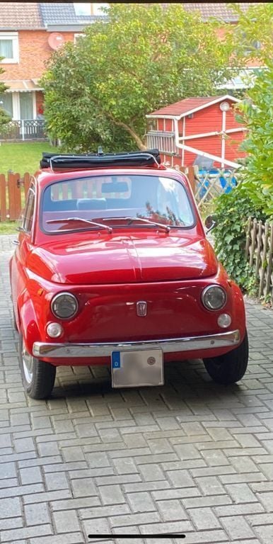 Rot Gebraucht 1970 Fiat 500L Van / Kleinbus | 9.500 € - Bild 1/4