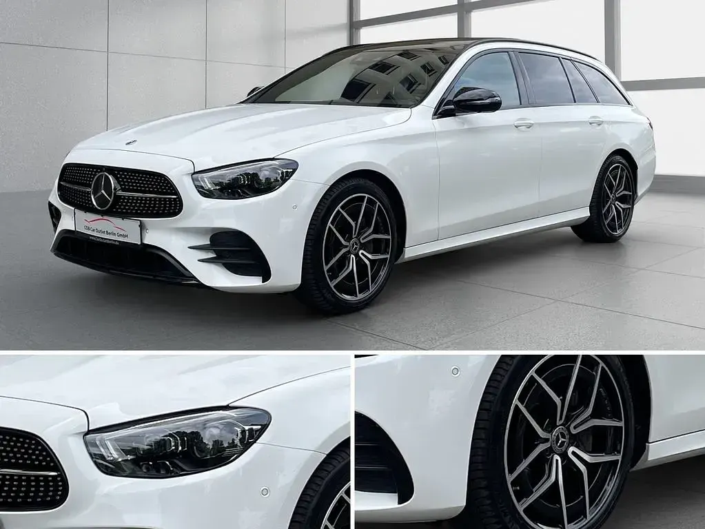 Gebraucht Mercedes E200 AMG 197 PS (144 kW) 2024 Weiß Limousine