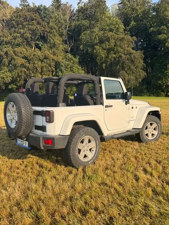 Gebraucht Jeep Wrangler Sahara 200 PS (147 kW) 2014 Weiß SUV