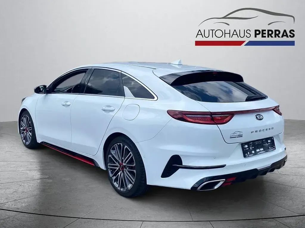 Gebraucht Kia ProCeed GT 204 PS (150 kW) 2021 Deluxeweiss (metallic) Kombi