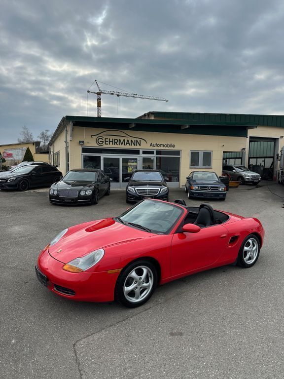 Rot Gebraucht 2000 Porsche Boxster Cabrio | 16.450 € (Fairer Preis) - Bild 1/4
