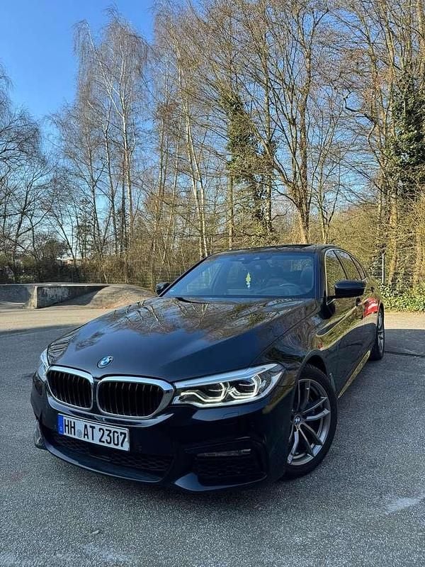 Schwarz Gebraucht 2017 BMW 530 M Sport Limousine | 29.450 € (Teuer) - Bild 1/4